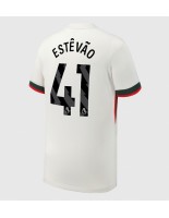 Moške Nogometnih dresov Chelsea Estevao Willian #41 Gostujoči 2025-26 Kratki rokavi Moške Nogometnih dresov Chelsea Estevao Willian #41 Gostujoči 2025-26 Kratki rokavi